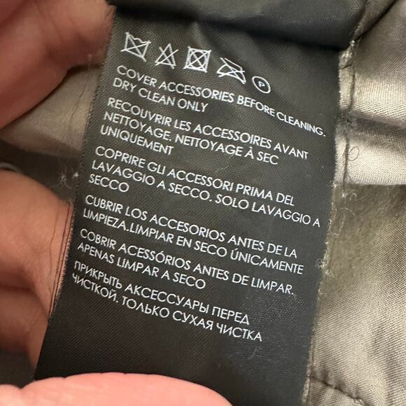 Club Monaco Womens size 4 Wool Blend Elastic Waist Trouser Pants Gray Career - Picture 10 of 10